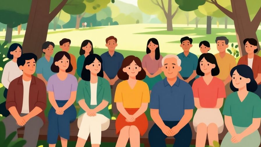 Illustration%20of%20a%20group%20of%20people%20waiting%20together%2C%20some%20smiling%2C%20in%20a%20park%20with%20soft%20sunlight%20and%20gentle%20shadows.%20Vibrant%20colors%2C%20illustrated%20style