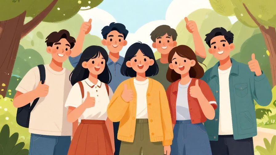Illustration%20of%20a%20group%20of%20young%20people%20giving%20thumbs%20up%20and%20smiling%20in%20a%20park%2C%20casual%20clothing%2C%20vibrant%20colors%2C%20illustrated%20style