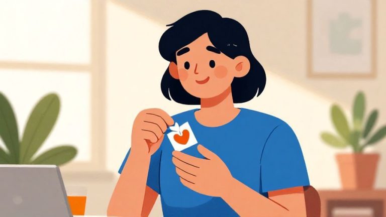 Illustration%20of%20a%20happy%20person%20holding%20a%20small%20item%20they%20love%2C%20bright%20room%20with%20sunlight%20and%20plants%2C%20vibrant%20colors%2C%20illustrated%20style