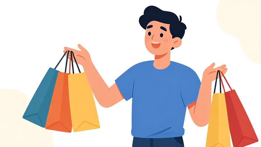 Illustration%20of%20a%20happy%20shopper%20making%20a%20decision%20while%20holding%20an%20item%20with%20a%20bright%20background%2C%20illustrated%20style