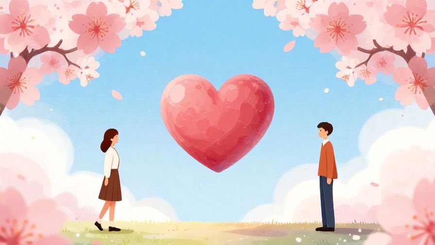 Illustration%20of%20a%20heart%20floating%20between%20two%20people%20standing%20far%20apart%20with%20delicate%20cherry%20blossoms%20and%20soft%20clouds%20in%20the%20background%2C%20vibrant%20colors%2C%20illustrated%20style