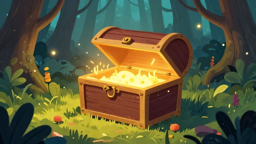 Illustration%20of%20a%20hidden%20treasure%20chest%20glowing%20softly%20in%20a%20mystical%20forest%2C%20vibrant%20colors%2C%20illustrated%20style