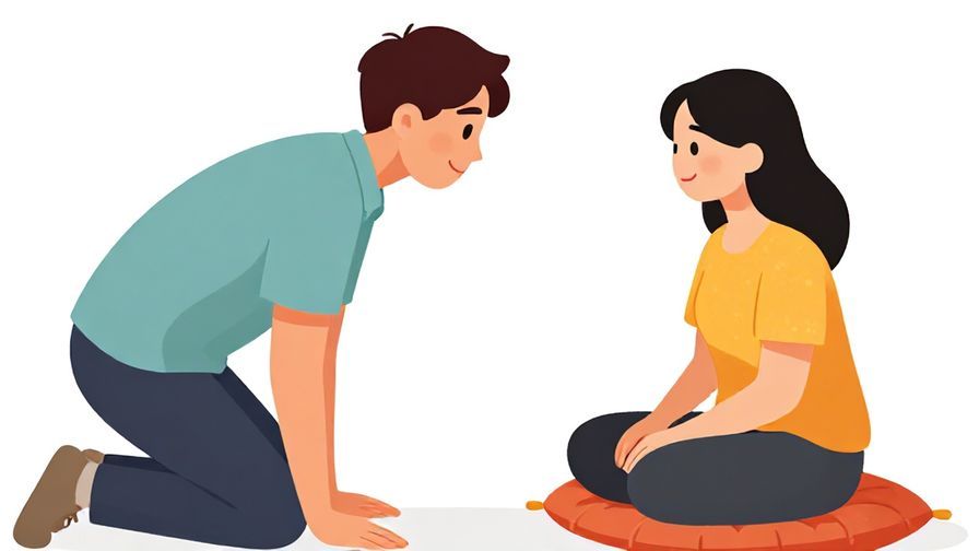 Illustration%20of%20a%20host%20bowing%20slightly%20with%20a%20gentle%20smile%2C%20inviting%20a%20guest%20to%20sit%20comfortably%20on%20a%20cushion.%20Bright%20colors%2C%20illustrated%20style