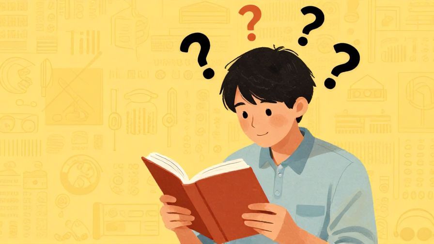 Illustration%20of%20a%20Japanese%20language%20learner%20reading%20a%20book%20with%20question%20marks%20floating%20around%20their%20head%2C%20detailed%20background%2C%20vibrant%20colors%2C%20illustrated%20style