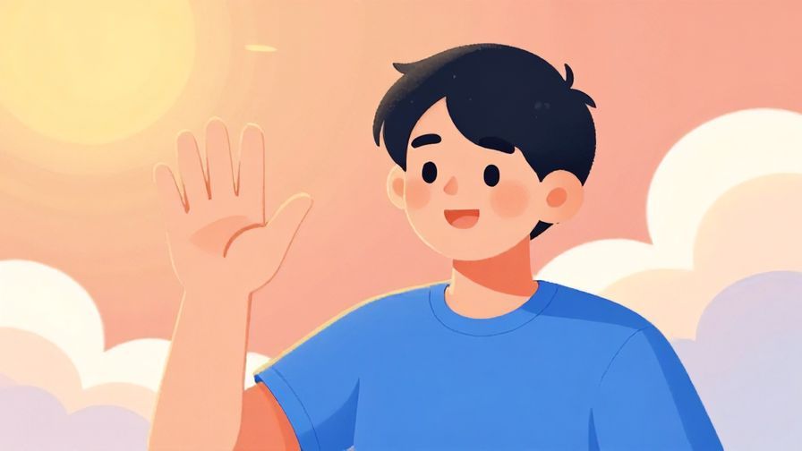 Illustration%20of%20a%20kind%20person%20gently%20waving%20their%20hand%20to%20say%20“no%20worries”%20with%20soft%20clouds%20and%20warm%20sunlight%20in%20the%20background%2C%20vibrant%20colors%2C%20illustrated%20style