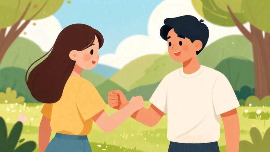 Illustration%20of%20a%20motivating%20friend%20grabbing%20someone%20by%20the%20arm%20gently%20to%20encourage%2C%20sunny%20day%20park%20background%2C%20vibrant%20colors%2C%20illustrated%20style