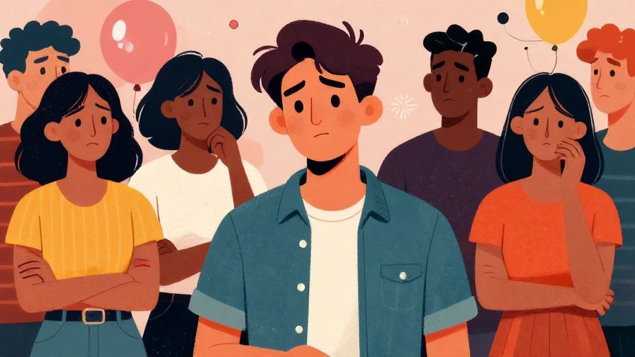 Illustration%20of%20a%20party%20where%20one%20person%20looks%20disengaged%20and%20others%20look%20disappointed%2C%20detailed%20background%2C%20vibrant%20colors%2C%20illustrated%20style