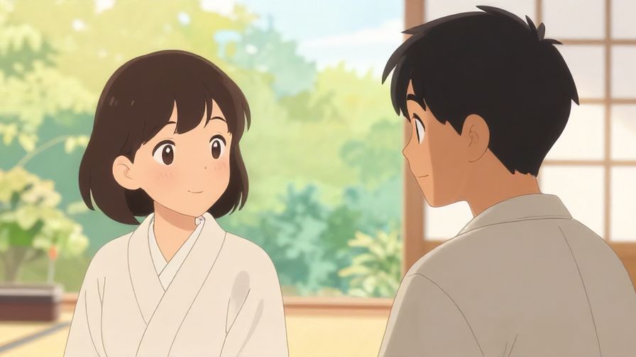 Illustration%20of%20a%20peaceful%20conversation%20between%20two%20people%20in%20a%20Japanese%20setting%2C%20with%20gentle%20smiles%20and%20soft%2C%20colorful%20background%2C%20illustrated%20style