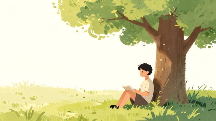 Illustration%20of%20a%20peaceful%20scene%20with%20a%20person%20sitting%20quietly%20under%20a%20tree%2C%20soft%20lighting%20and%20gentle%20colors%2C%20illustrated%20style