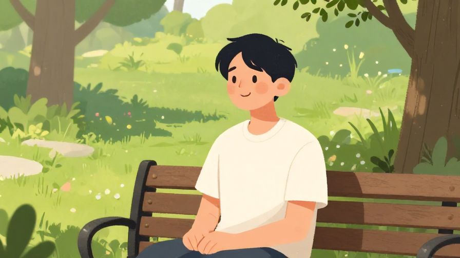 Illustration%20of%20a%20person%20asking%20a%20friend%20to%20wait%20politely%20with%20a%20hopeful%20smile%2C%20park%20setting%2C%20illustrated%20style