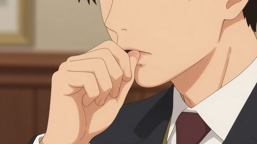 Illustration%20of%20a%20person%20biting%20their%20lip%20slightly%20in%20a%20formal%20setting%2C%20calm%20lighting%2C%20illustrated%20style