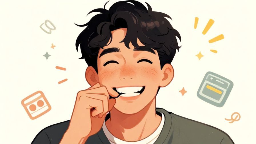 Illustration%20of%20a%20person%20biting%20their%20lip%20trying%20not%20to%20laugh%2C%20background%20with%20fun%20details%2C%20illustrated%20style