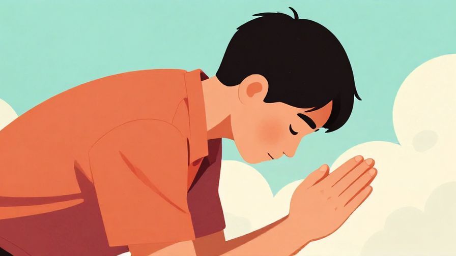 Illustration%20of%20a%20person%20bowing%20deeply%20with%20hands%20together%20and%20a%20serene%20background%2C%20vibrant%20colors%2C%20illustrated%20style