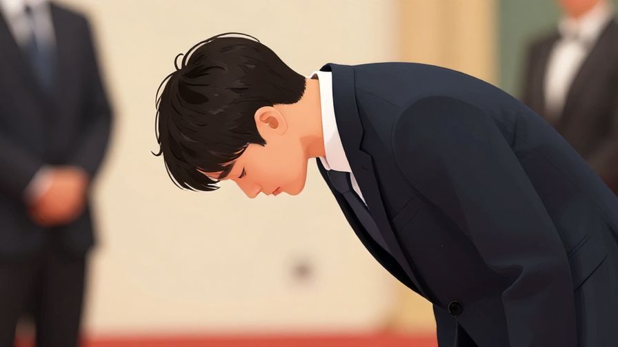 Illustration%20of%20a%20person%20bowing%20politely%20in%20a%20formal%20setting%2C%20soft%20lighting%2C%20vibrant%20colors%2C%20illustrated%20style