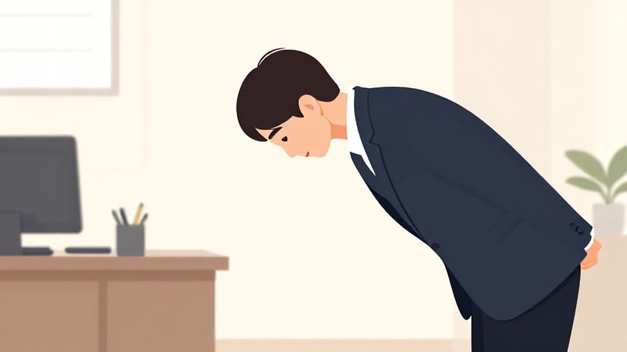 Illustration%20of%20a%20person%20bowing%20respectfully%20in%20formal%20attire%20with%20a%20neat%20office%20background%2C%20illustrated%20style