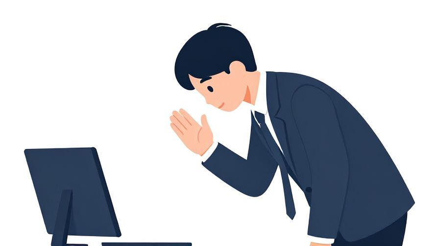 Illustration%20of%20a%20person%20bowing%20slightly%20while%20raising%20a%20hand%20politely%2C%20formal%20business%20setting%2C%20illustrated%20style