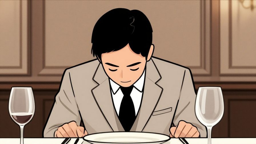 Illustration%20of%20a%20person%20bowing%20slightly%20with%20a%20gentle%20expression%2C%20formal%20dinner%20setting%2C%20illustrated%20style