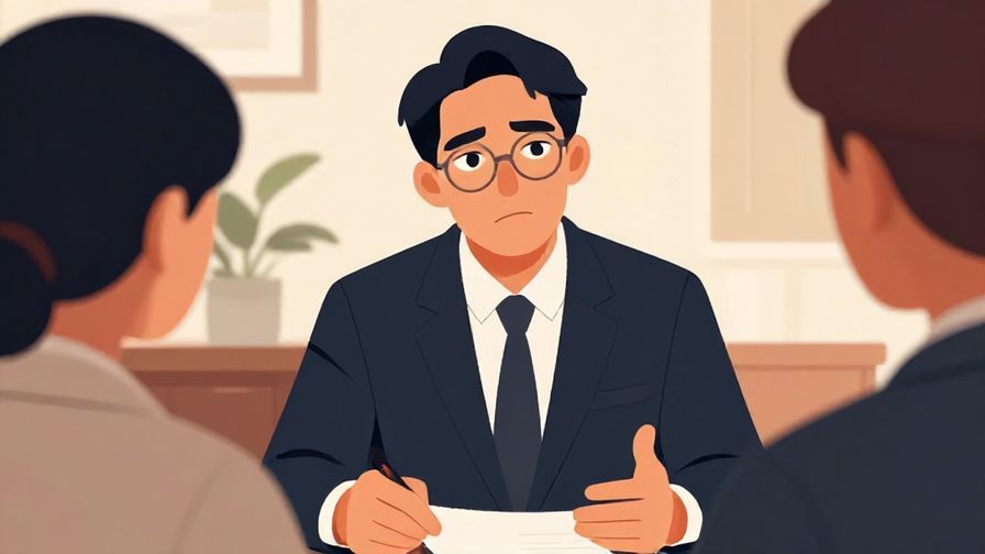 Illustration%20of%20a%20person%20calmly%20discussing%20with%20others%20while%20holding%20a%20firm%20expression%2C%20formal%20setting%2C%20vibrant%20colors%2C%20illustrated%20style