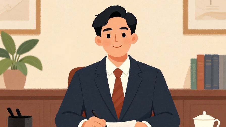 Illustration%20of%20a%20person%20calmly%20speaking%20in%20a%20formal%20setting%2C%20elegant%20office%20background%2C%20vibrant%20colors%2C%20illustrated%20style