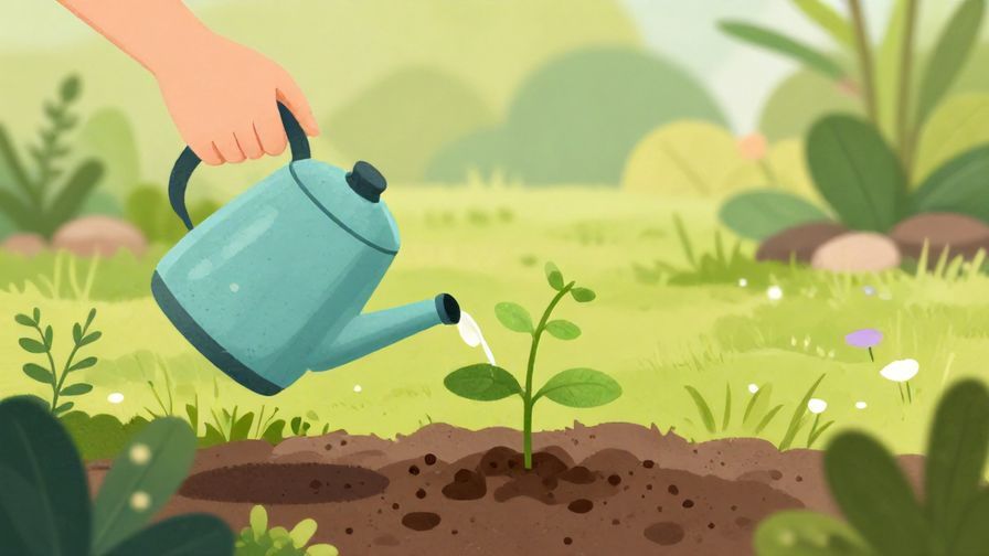 Illustration%20of%20a%20person%20calmly%20watering%20a%20small%20plant%20in%20a%20garden%2C%20symbolizing%20growth%20and%20patience.%20Soft%20lighting%2C%20illustrated%20style