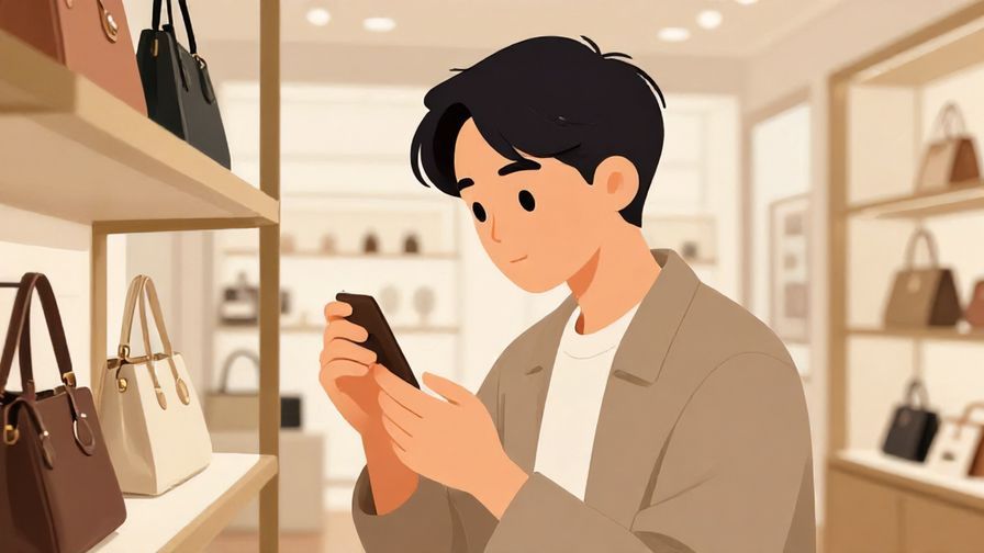 Illustration%20of%20a%20person%20carefully%20examining%20an%20item%20with%20a%20respectful%20expression%2C%20elegant%20store%20interior%2C%20illustrated%20style