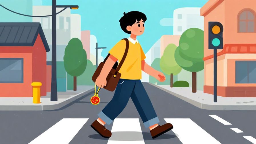 Illustration%20of%20a%20person%20carrying%20a%20small%20lucky%20charm%20while%20crossing%20a%20street%2C%20looking%20cautious%2C%20vibrant%20colors%2C%20illustrated%20style