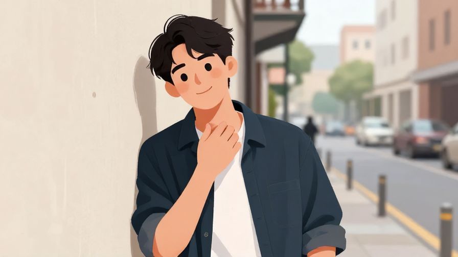 Illustration%20of%20a%20person%20casually%20leaning%20against%20a%20wall%20with%20a%20slight%20smile%20and%20hand%20near%20throat%2C%20city%20street%20background%2C%20illustrated%20style