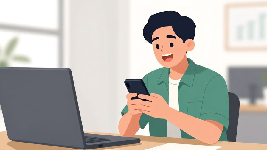 Illustration%20of%20a%20person%20checking%20their%20phone%20with%20hopeful%20expression%20in%20an%20office%20space