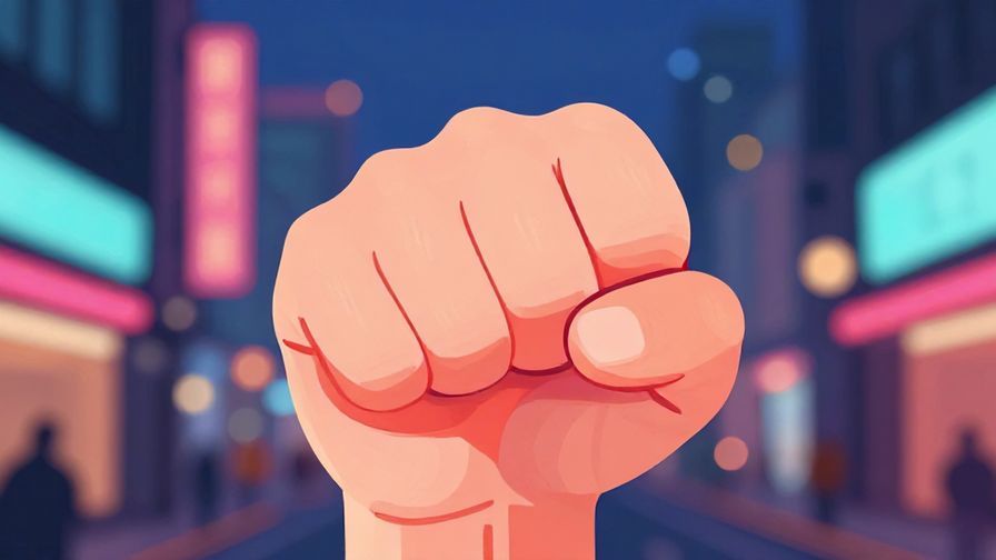 Illustration%20of%20a%20person%20clenching%20fist%20quietly%20with%20a%20smirk%2C%20urban%20night%20background%2C%20vibrant%20colors%2C%20illustrated%20style