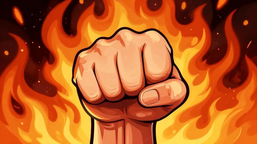 Illustration%20of%20a%20person%20clenching%20their%20fist%20with%20a%20fiery%20background%20symbolizing%20intense%20determination%2C%20vibrant%20colors%2C%20illustrated%20style