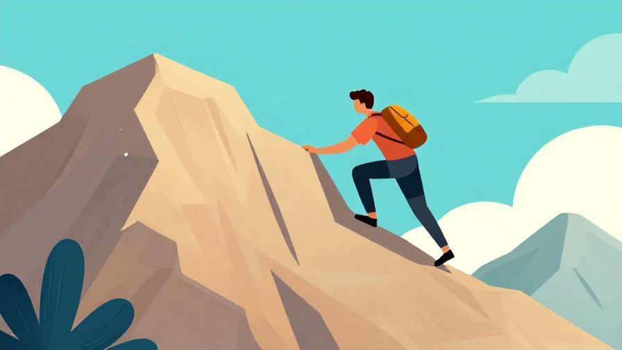 Illustration%20of%20a%20person%20climbing%20a%20mountain%2C%20symbolizing%20gaining%20experience%20and%20growth%2C%20bright%20colors%2C%20illustrated%20style