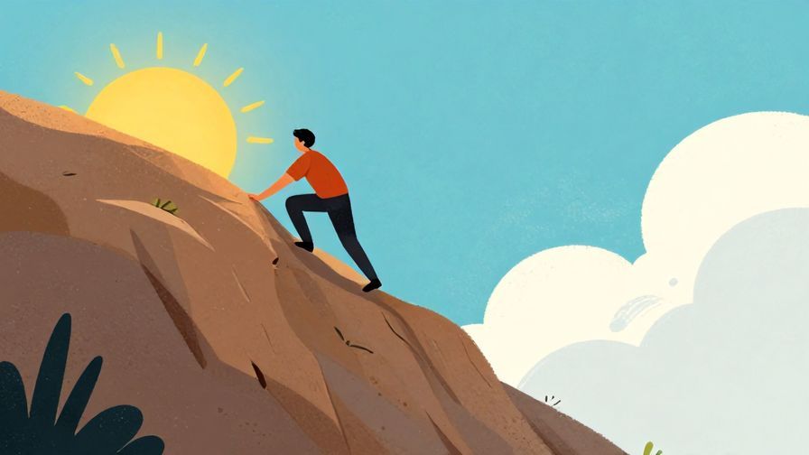 Illustration%20of%20a%20person%20climbing%20a%20steep%20hill%20with%20sunlight%20waiting%20at%20the%20top%2C%20symbolizing%20effort%20leading%20to%20revenge%20through%20success%2C%20vibrant%20colors%2C%20illustrated%20style