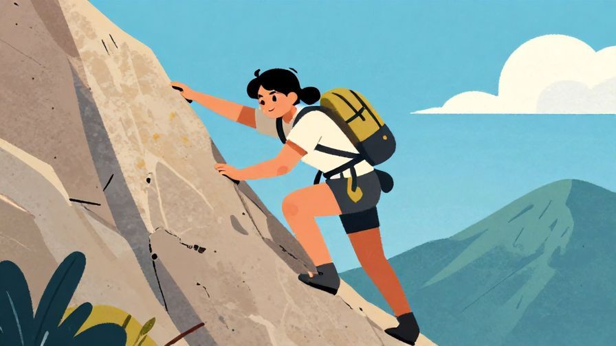 Illustration%20of%20a%20person%20climbing%20a%20steep%20mountain%20with%20determined%20expression%2C%20vibrant%20colors%2C%20illustrated%20style