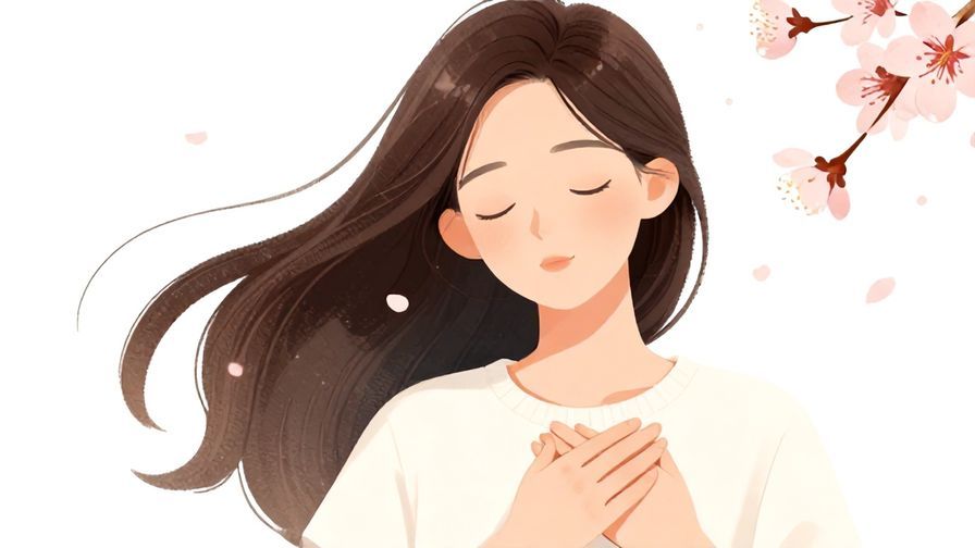 Illustration%20of%20a%20person%20closing%20eyes%20with%20hands%20on%20chest%2C%20gentle%20breeze%20and%20blossoms%20around%2C%20soft%20lighting%2C%20illustrated%20style