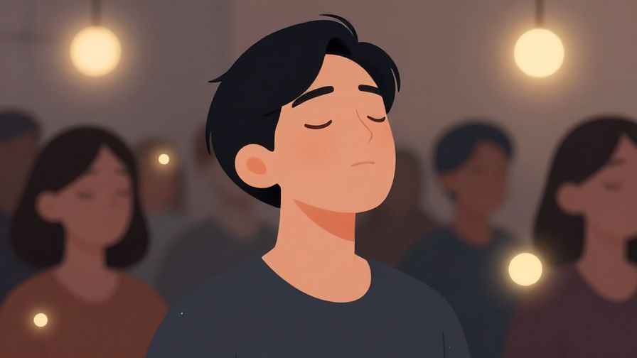 Illustration%20of%20a%20person%20closing%20their%20eyes%20and%20taking%20a%20deep%20breath%20in%20a%20crowded%20room%2C%20with%20soft%20glowing%20lights%20around%20them%2C%20illustrated%20style