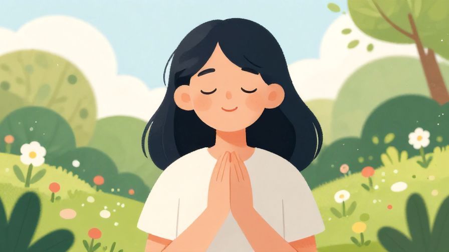 Illustration%20of%20a%20person%20closing%20their%20eyes%20with%20a%20serene%20smile%2C%20hands%20together%20in%20hope%20in%20a%20peaceful%20garden%2C%20illustrated%20style
