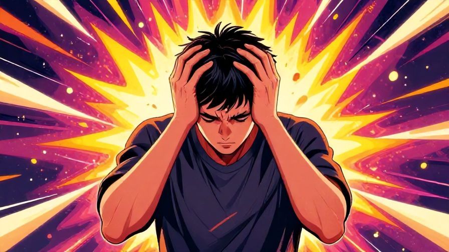 Illustration%20of%20a%20person%20clutching%20their%20head%20in%20frustration%2C%20surrounded%20by%20chaotic%20energy%2C%20vibrant%20colors%2C%20illustrated%20style