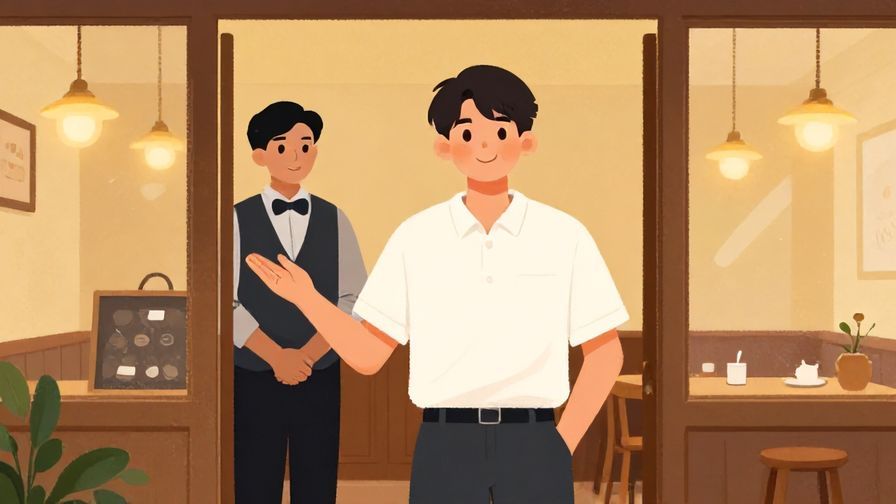 Illustration%20of%20a%20person%20confidently%20giving%20their%20name%20at%20a%20restaurant%20entrance%20with%20a%20friendly%20host%20and%20warm%20room%20lighting.