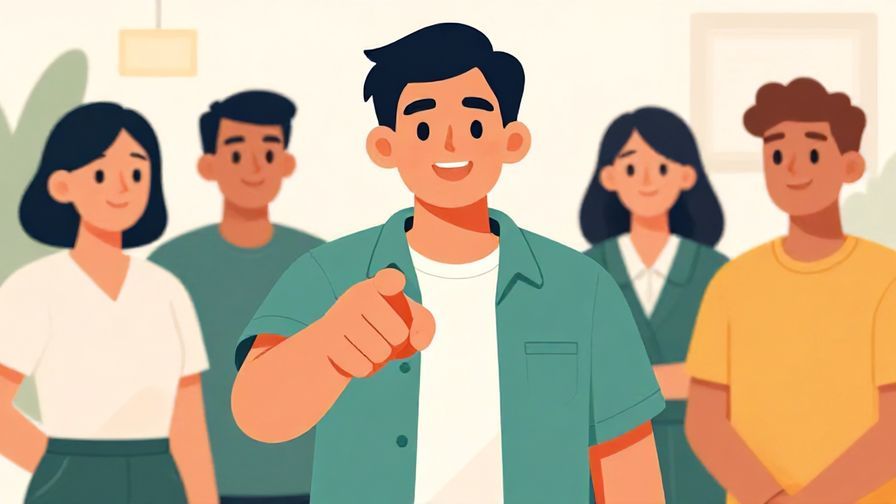 Illustration%20of%20a%20person%20confidently%20pointing%20to%20themselves%20while%20offering%20to%20pay%2C%20friendly%20group%20setting%2C%20vibrant%20colors%2C%20illustrated%20style