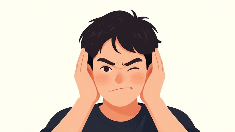 Illustration%20of%20a%20person%20covering%20one%20ear%20with%20a%20playful%20grimace%2C%20soft%20background%2C%20illustrated%20style