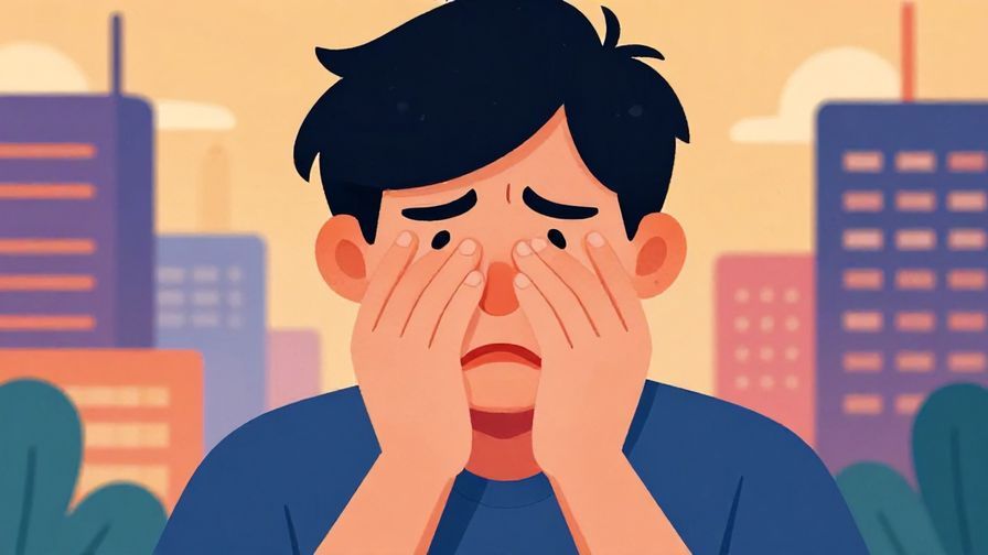 Illustration%20of%20a%20person%20covering%20their%20face%20in%20disgust%2C%20frustrated%20expression%2C%20stylized%20background%20of%20cityscape%2C%20vibrant%20colors%2C%20illustrated%20style