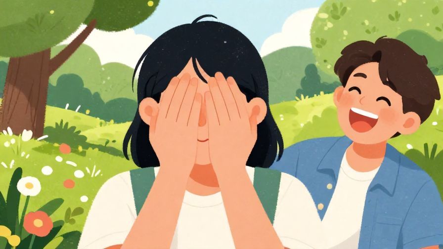 Illustration%20of%20a%20person%20covering%20their%20face%20playfully%20while%20another%20friend%20laughs%20in%20a%20park%20setting%2C%20vibrant%20colors%2C%20illustrated%20style