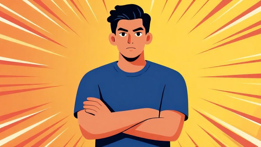 Illustration%20of%20a%20person%20crossing%20arms%20and%20looking%20serious%2C%20with%20a%20background%20of%20dynamic%20lines%20emphasizing%20firmness%2C%20vibrant%20colors%2C%20illustrated%20style