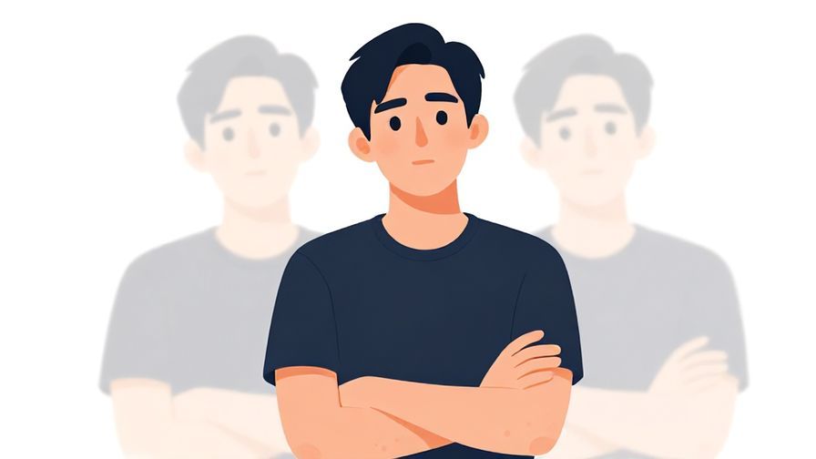 Illustration%20of%20a%20person%20crossing%20their%20arms%20with%20a%20thoughtful%20expression%2C%20a%20fading%20vision%20in%20the%20background%2C%20illustrated%20style