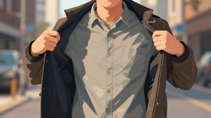 Illustration%20of%20a%20person%20dressed%20in%20layers%2C%20taking%20off%20a%20jacket%20in%20sunshine%20and%20feeling%20chilly%20in%20shade%2C%20urban%20background