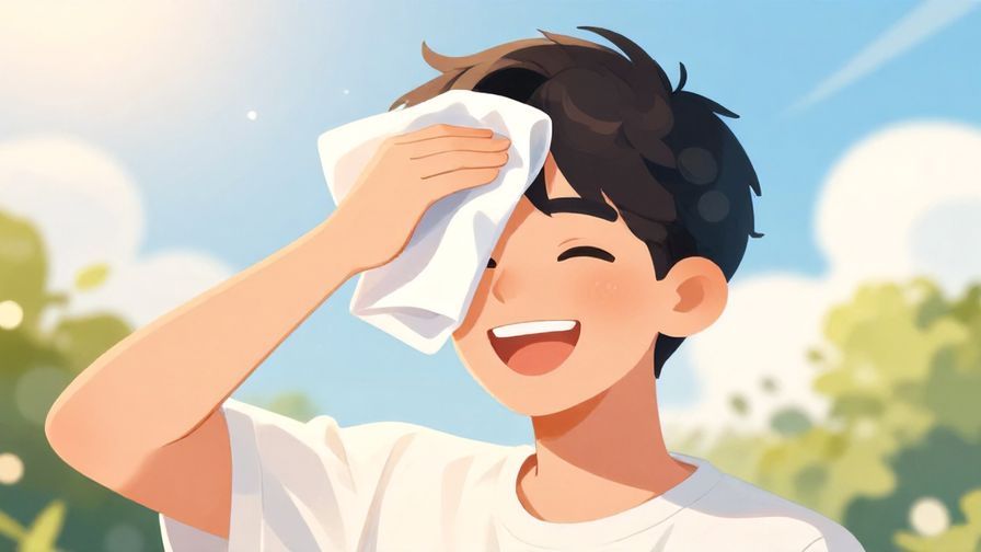 Illustration%20of%20a%20person%20exaggeratingly%20wiping%20their%20forehead%20with%20a%20wide%20smile%2C%20bright%20sunny%20day%2C%20illustrated%20style