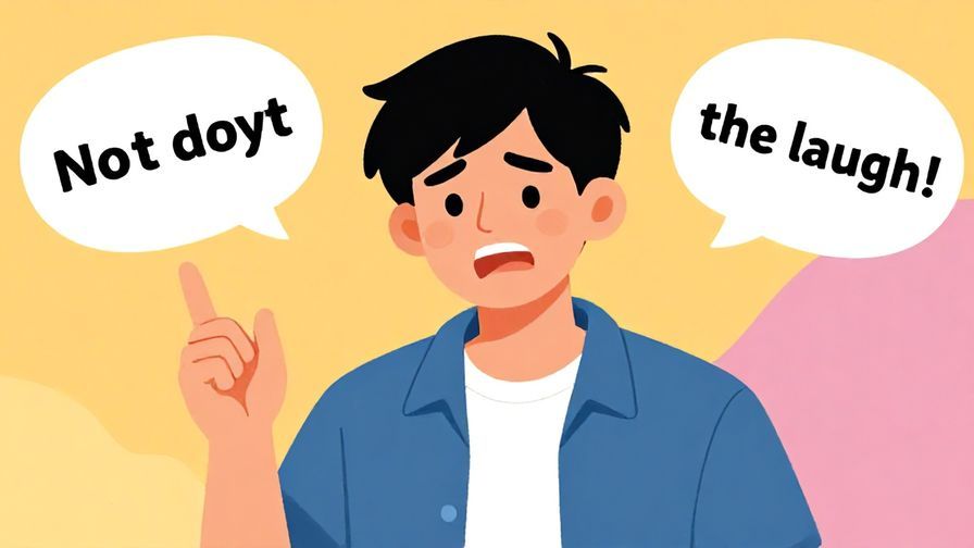 Illustration%20of%20a%20person%20exasperated%20but%20smiling%20while%20telling%20someone%20not%20to%20laugh%2C%20colorful%20background%2C%20illustrated%20style