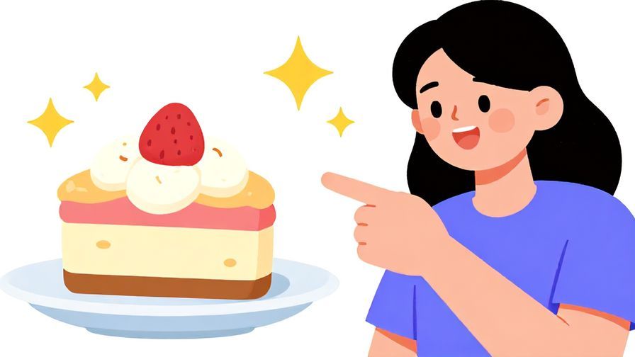 Illustration%20of%20a%20person%20excitedly%20pointing%20at%20a%20colorful%20dessert%2C%20sparkles%20around%20the%20dessert%2C%20bright%20and%20fun%20illustrated%20style