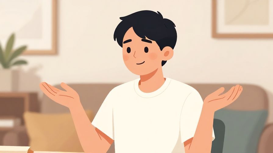 Illustration%20of%20a%20person%20explaining%20something%20with%20a%20slightly%20sheepish%20smile%20and%20open%20hands%20gesture%2C%20casual%20living%20room%20background%2C%20illustrated%20style