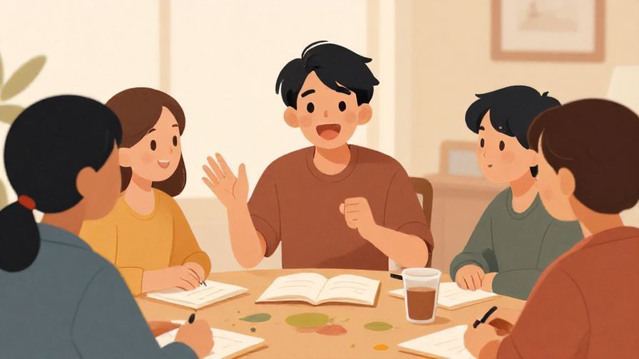 Illustration%20of%20a%20person%20explaining%20something%20enthusiastically%20to%20a%20group%20of%20friends%2C%20warm%20and%20engaging%20atmosphere%2C%20illustrated%20style